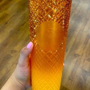 Orange Starbucks tumblr